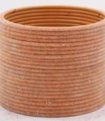 Orange bangles-and-bracelets