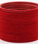 Red bangles-and-bracelets