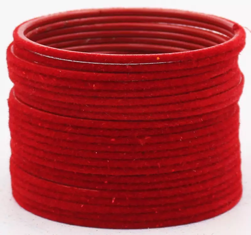 Red bangles-and-bracelets