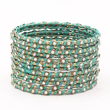 Green bangles-and-bracelets 1