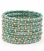 Green bangles-and-bracelets