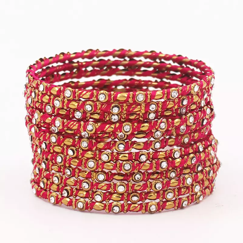 Pink bangles-and-bracelets