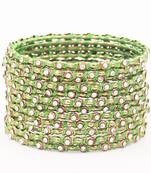 Green bangles-and-bracelets
