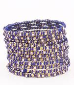 Blue bangles-and-bracelets