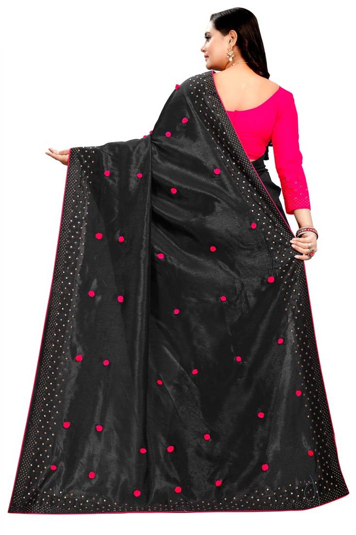 New Designer Paper Silk Fabric saree