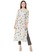 Os by Fourbuttons Women's Cotton Multi Kurta