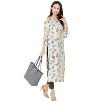 Os by Fourbuttons Women's Cotton Multi Kurta 6
