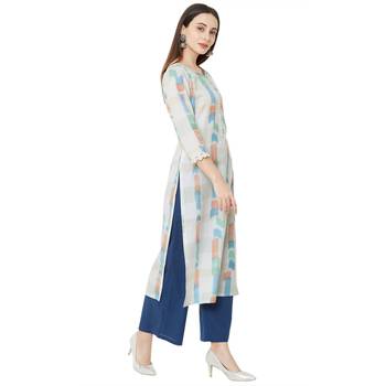 Os by Fourbuttons Women's Cotton Multi Kurta 3