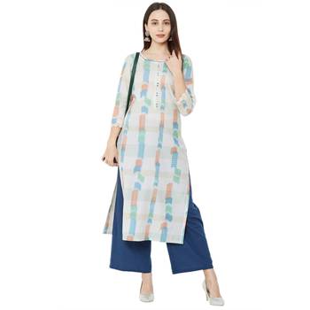 Os by Fourbuttons Women's Cotton Multi Kurta 6