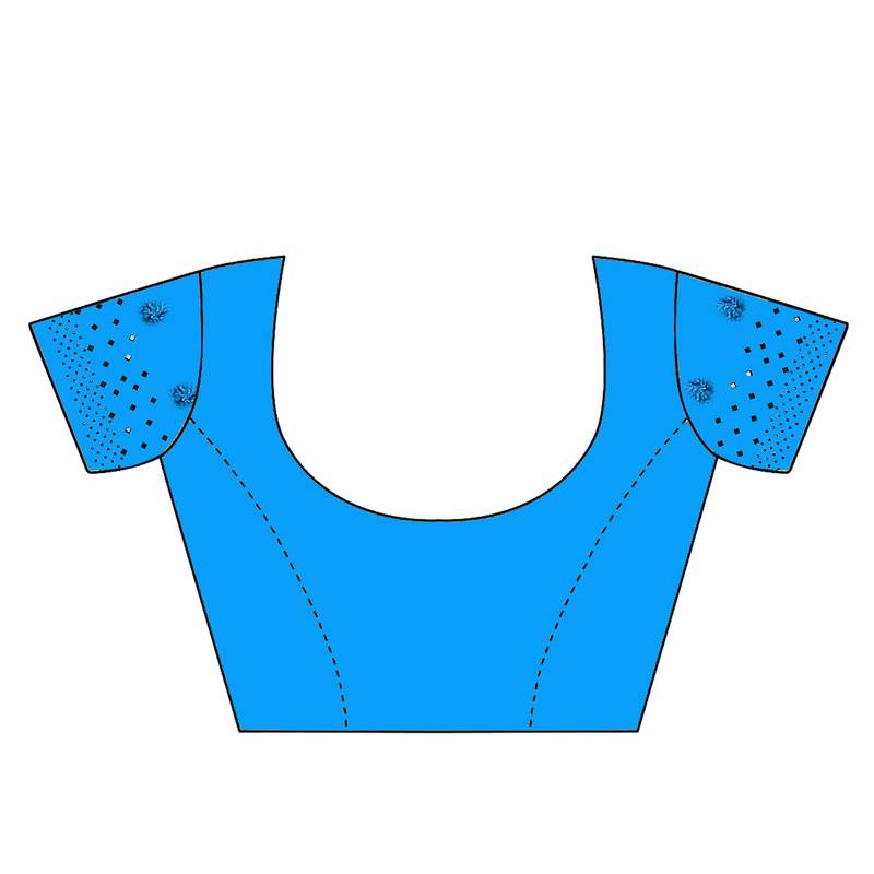 New Designer Paper Silk Fabric saree