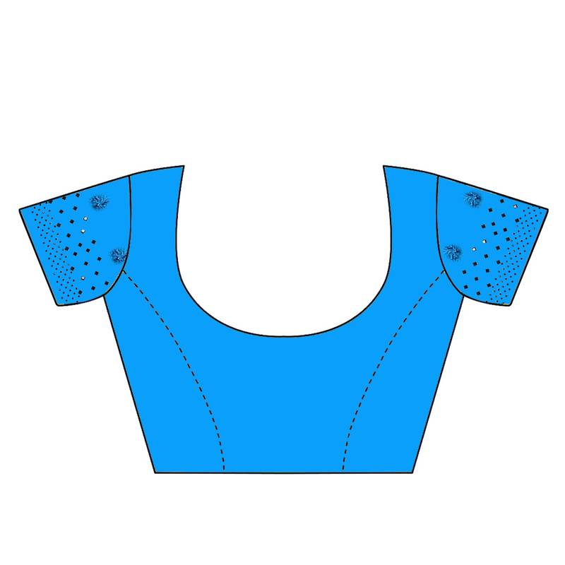 New Designer Paper Silk Fabric saree