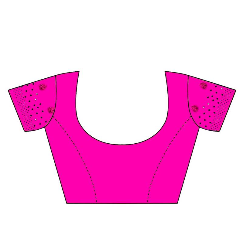 New Designer Paper Silk Fabric saree