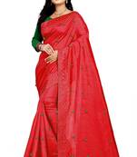 New Designer Paper Silk Fabric saree