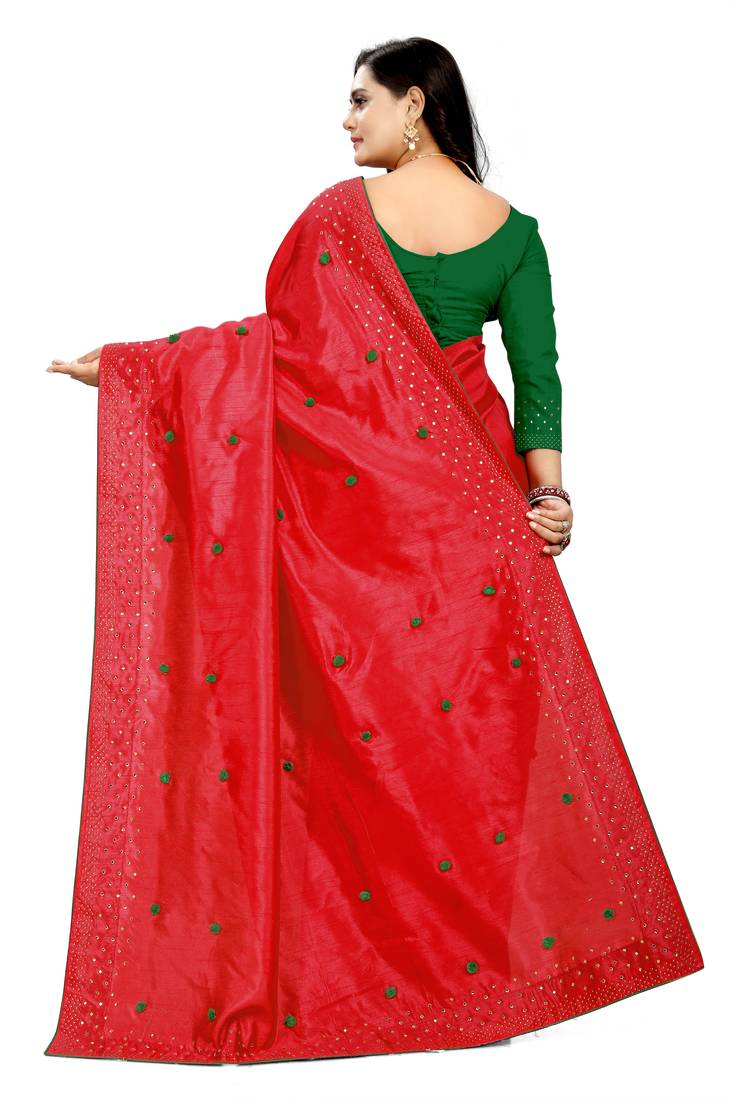 New Designer Paper Silk Fabric saree