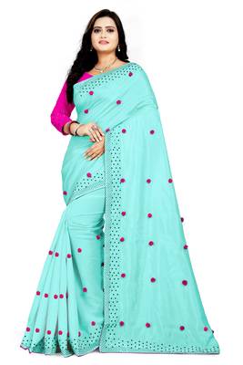 New Designer Paper Silk Fabric saree 1