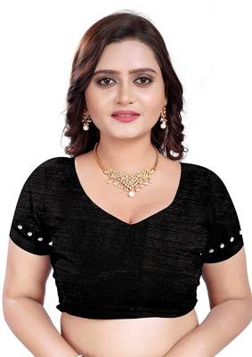 Floral Print pallu with Ton to ton Lycra malai fabric saree 3