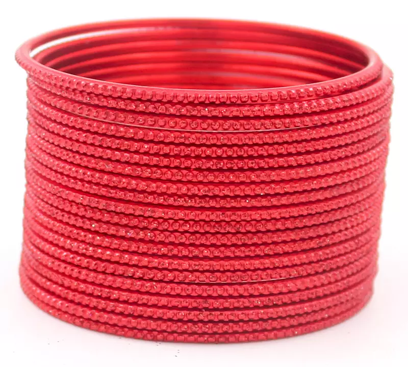 Red bangles-and-bracelets