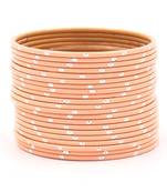 Orange bangles-and-bracelets