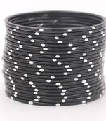 Black bangles-and-bracelets