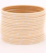 Beige bangles-and-bracelets