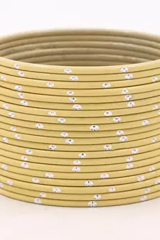 Yellow bangles-and-bracelets