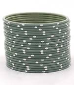 Green bangles-and-bracelets