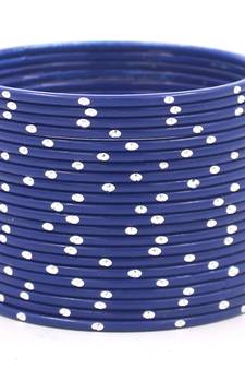 Blue bangles-and-bracelets