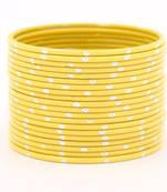 Yellow bangles-and-bracelets