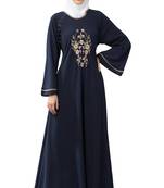 MRC Women Embroidered Abaya With Hijab