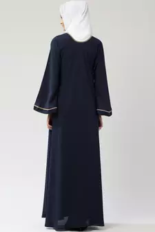 MRC Women Embroidered Abaya With Hijab