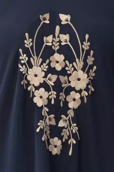 MRC Women Embroidered Abaya With Hijab