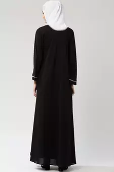 MRC Women Embroidered Abaya With Hijab