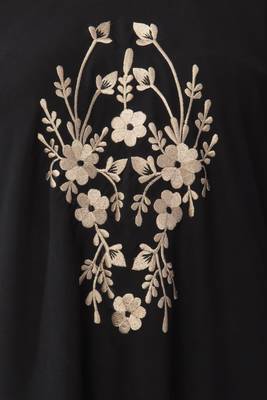 MRC Women Embroidered Abaya With Hijab 3