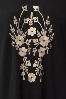 MRC Women Embroidered Abaya With Hijab