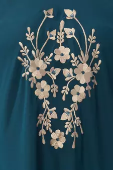 MRC Women Embroidered Abaya With Hijab