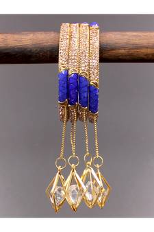 Blue bangles-and-bracelets