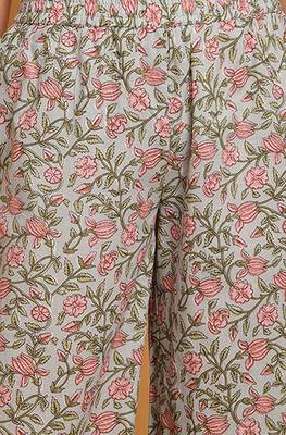 Janasya Multicolor printed cotton salwar 3