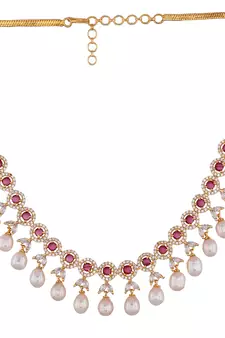 Multicolor pearl necklace-sets