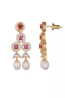 Multicolor pearl necklace-sets