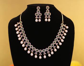 Multicolor pearl necklace-sets 1