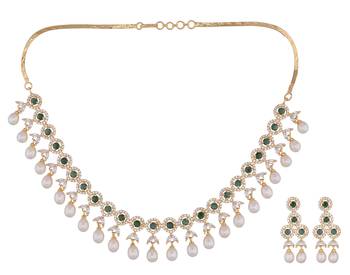 Multicolor pearl necklace-sets 2