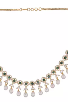 Multicolor pearl necklace-sets