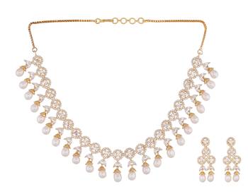 Multicolor pearl necklace-sets 2