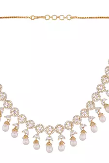 Multicolor pearl necklace-sets