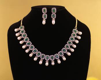 Multicolor pearl necklace-sets 1