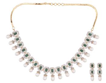 Multicolor pearl necklace-sets 2
