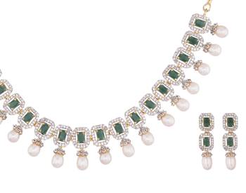Multicolor pearl necklace-sets 3