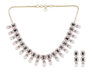 Multicolor pearl necklace-sets 2
