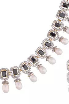 Multicolor pearl necklace-sets