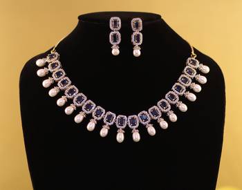 Multicolor pearl necklace-sets 1